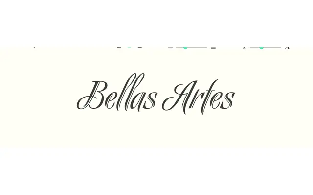 Bellas Artes specimen from Sudtipos