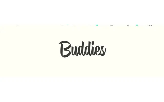 Buddies specimen from Sudtipos