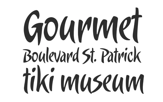 Candombe Pro specimen from Sudtipos