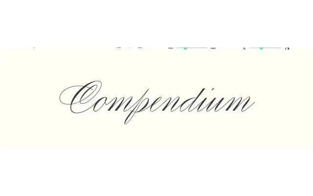 Compendium specimen from Sudtipos