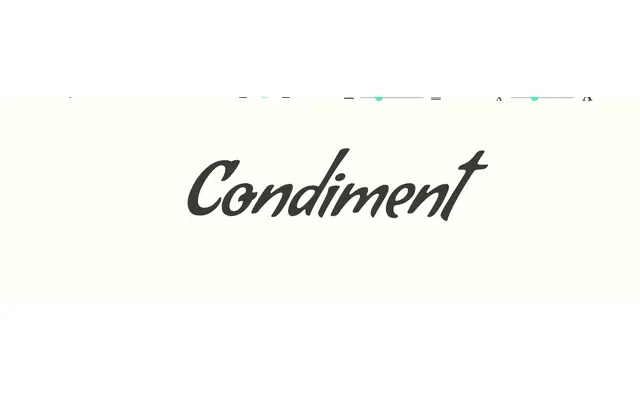 Condiment specimen from Sudtipos