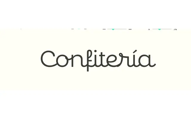 Confitería specimen from Sudtipos