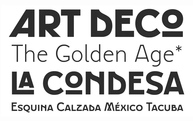Cosmos Deco specimen from Sudtipos