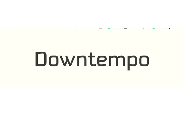 Downtempo specimen from Sudtipos