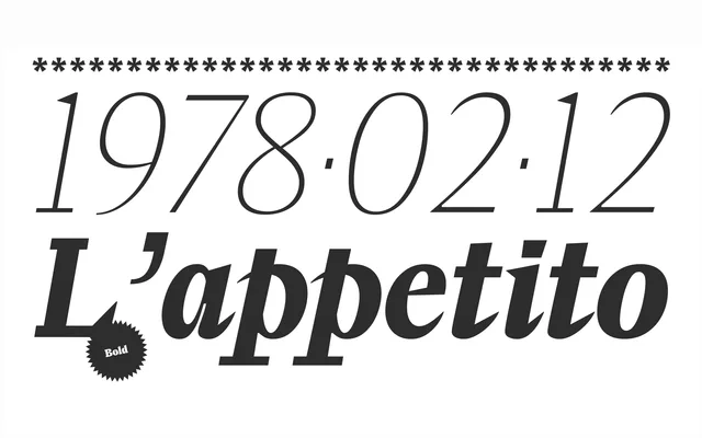 Elvira Serif specimen from Sudtipos