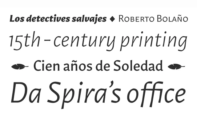 Epica Sans specimen from Sudtipos