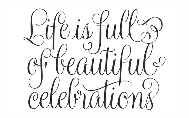 Gratitude Script specimen from Sudtipos
