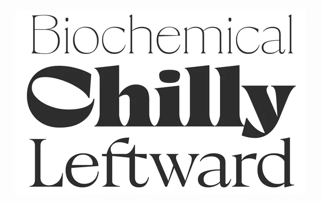 Milanesa Serif specimen from Sudtipos