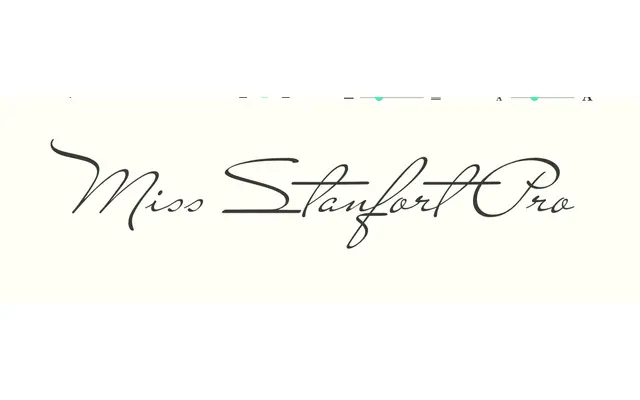 Miss Stanfort Pro specimen from Sudtipos