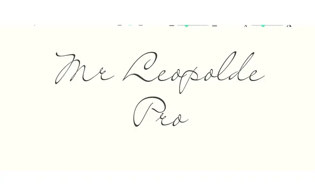 Mr Leopolde Pro specimen from Sudtipos