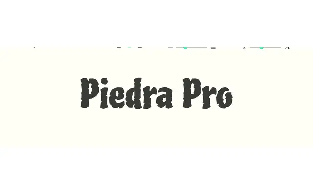 Piedra Pro specimen from Sudtipos