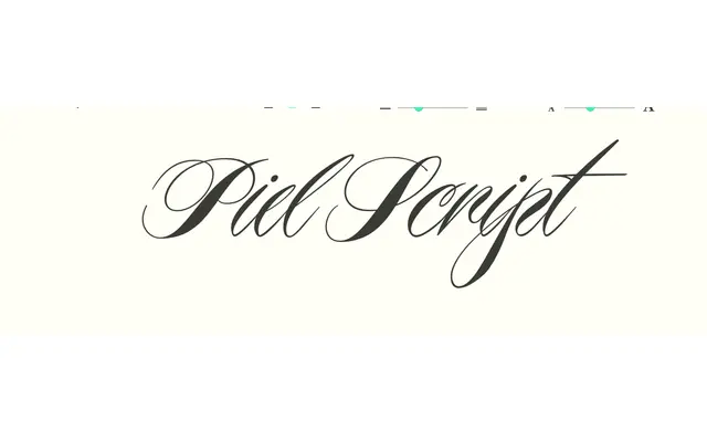 Piel Script specimen from Sudtipos