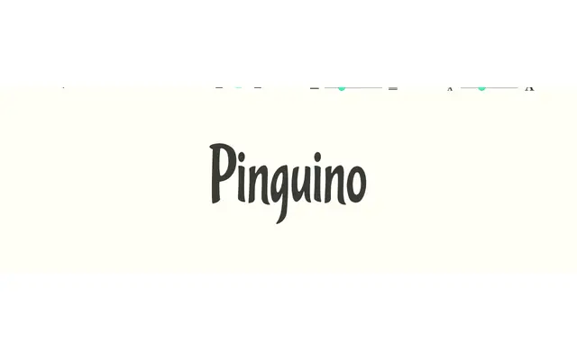 Pinguino specimen from Sudtipos