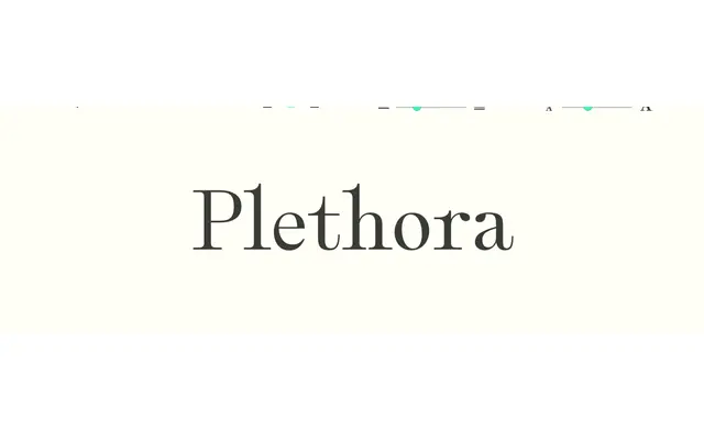 Plethora specimen from Sudtipos