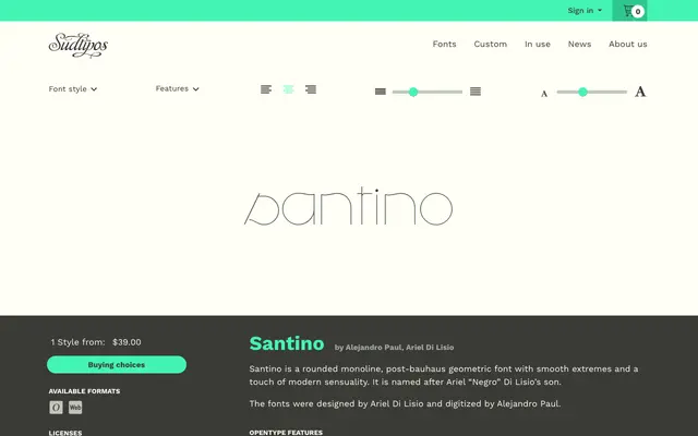 Santino specimen from Sudtipos