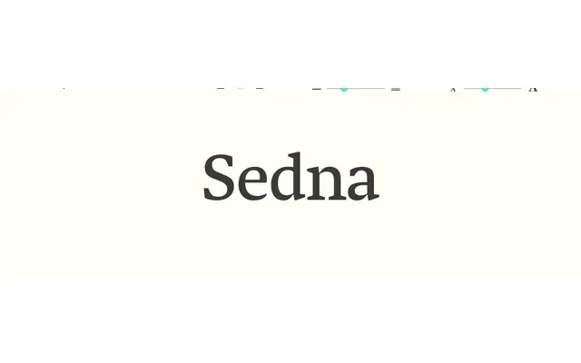 Sedna specimen from Sudtipos