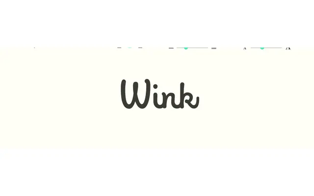 Wink specimen from Sudtipos