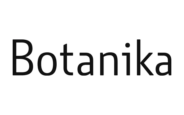 Botanika specimen from Suitcase Type Foundry