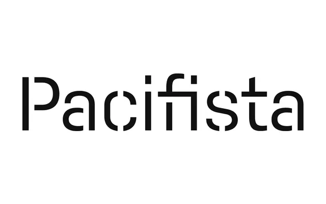 Pacifista specimen from Suitcase Type Foundry