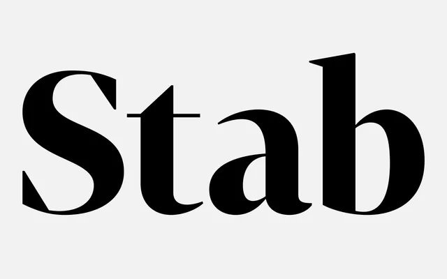 Tabac specimen from Suitcase Type Foundry