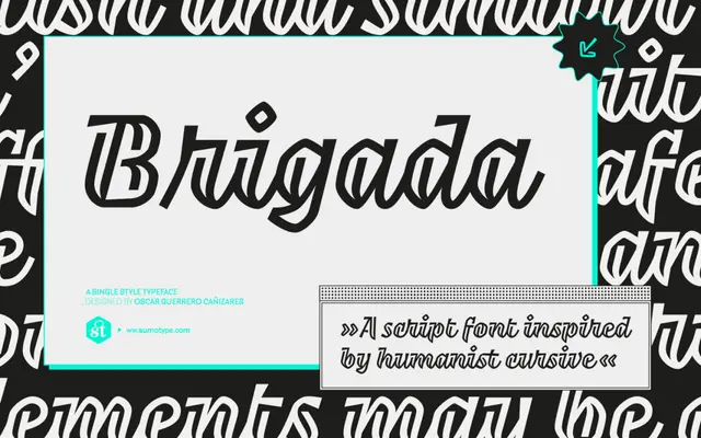 Brigada specimen from Sumotype