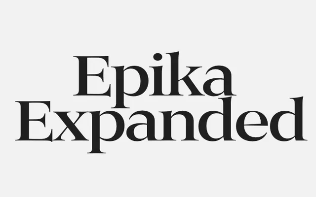 Epika Expanded specimen from Superior Type