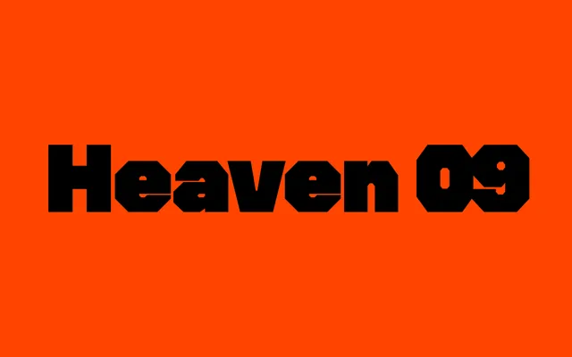 Heaven 09 specimen from Superior Type