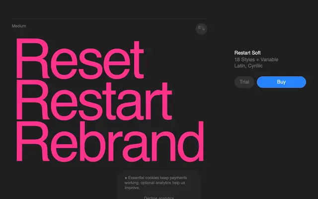 Restart Soft specimen from Superior Type
