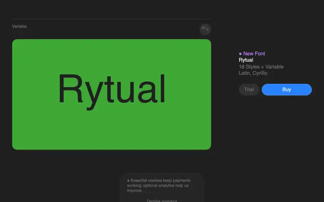 Rytual specimen from Superior Type