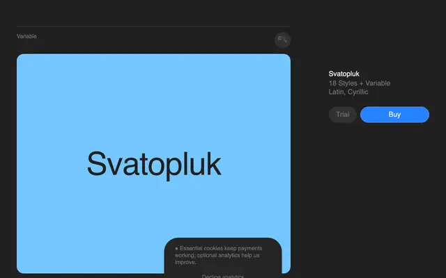 Svatopluk specimen from Superior Type