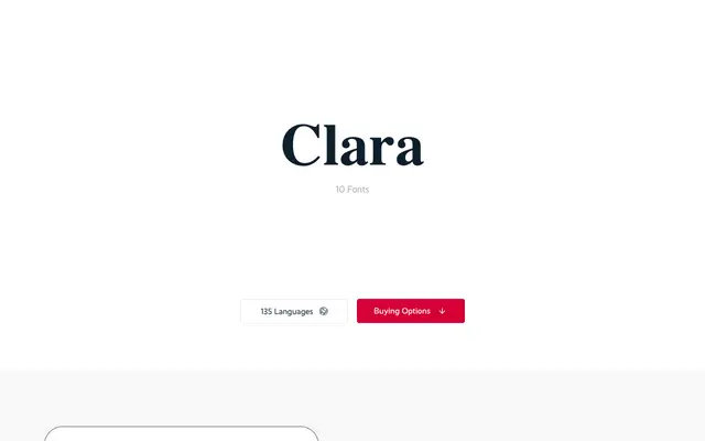 Clara specimen from Supertype