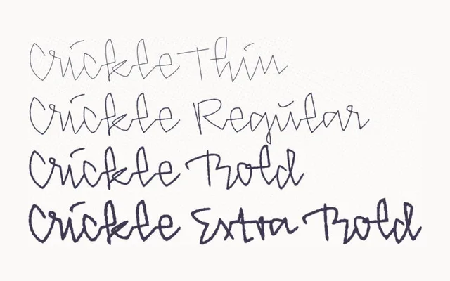 Crickle specimen from Supertype