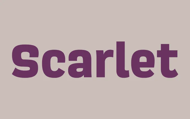 Scarlet specimen from Supertype