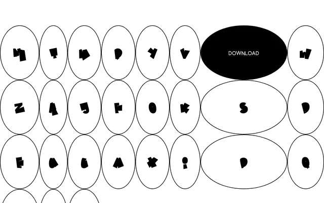 Fontenstein Regular specimen from SUVA Type Foundry