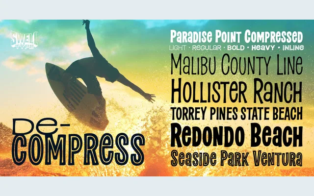 Paradise Point specimen from Swell Type