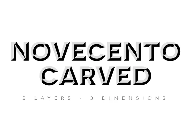 Novecento Carved specimen from Synthview