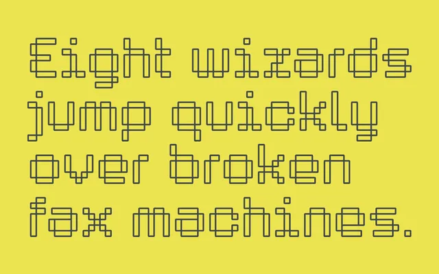 Byte 305 specimen from Talbot Type