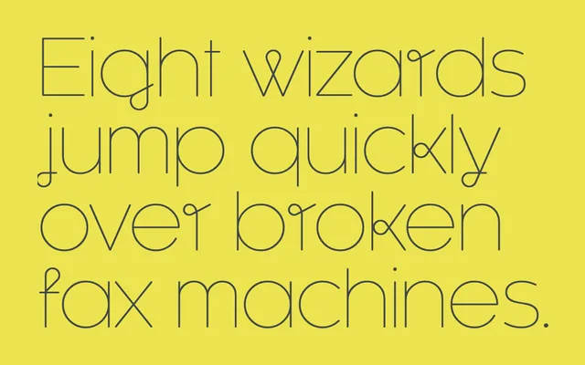 Kaleko 105 Round Remix specimen from Talbot Type