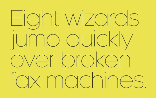 Kaleko 105 specimen from Talbot Type