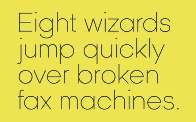 Kamerik 105 Text specimen from Talbot Type