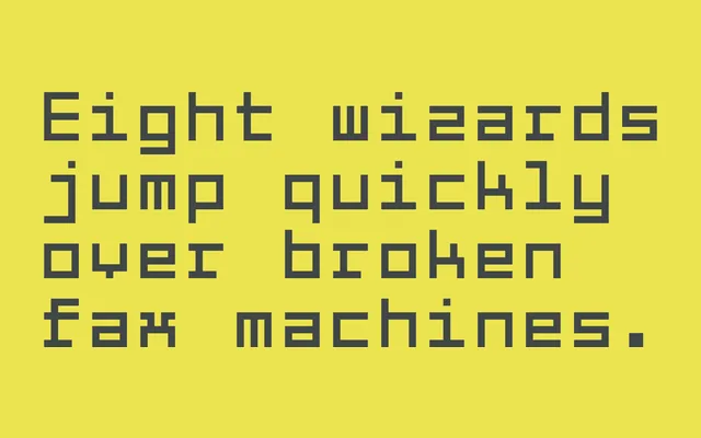 Prog Mono specimen from Talbot Type