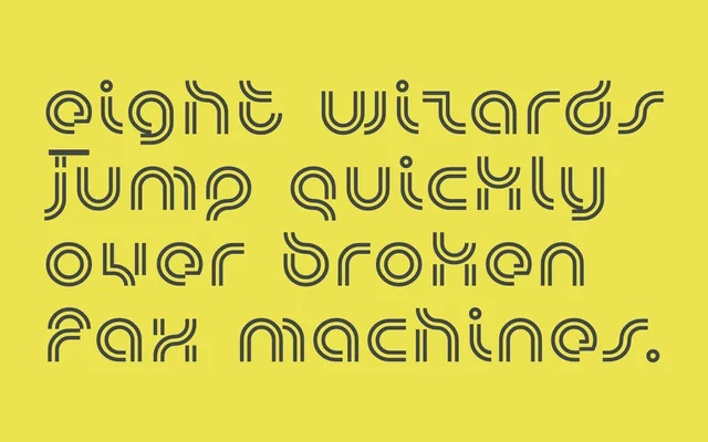Squarc Two specimen from Talbot Type