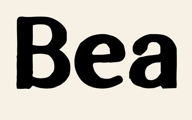 Bea specimen from Taylor Penton