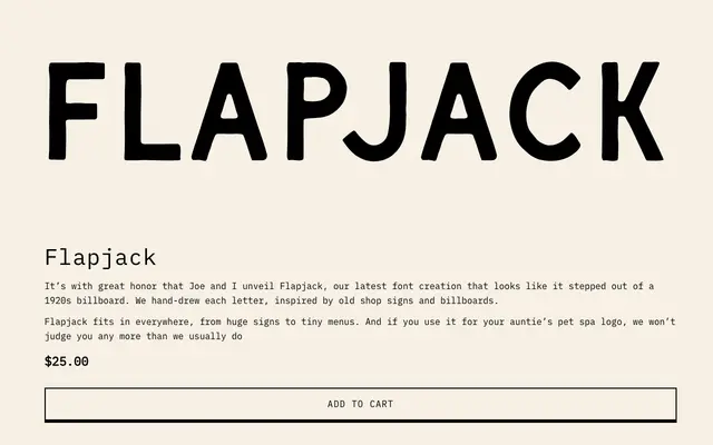 Flapjack specimen from Taylor Penton