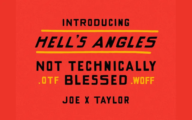 Hell's Angles specimen from Taylor Penton