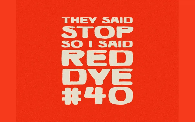 Red Dye 40 specimen from Taylor Penton