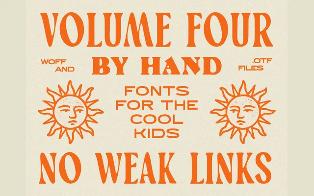 Type Volume Four specimen from Taylor Penton
