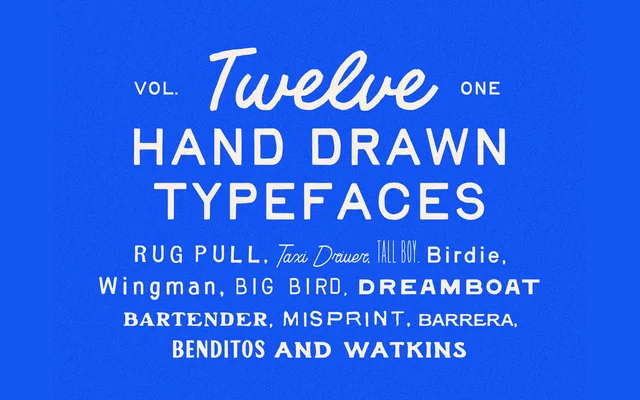 Type Volume One specimen from Taylor Penton