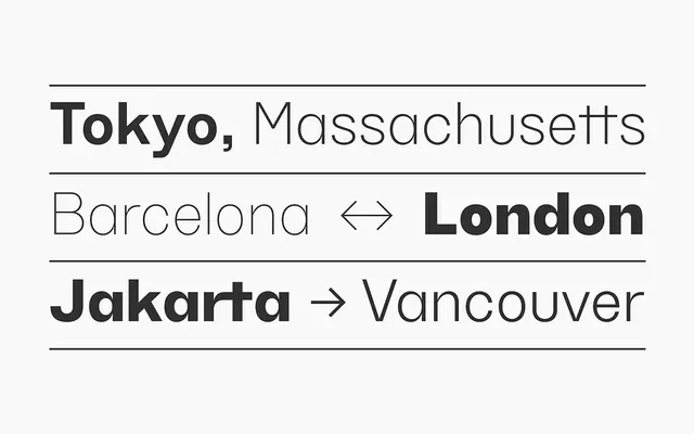 TG Haido Grotesk specimen from Tegamitype