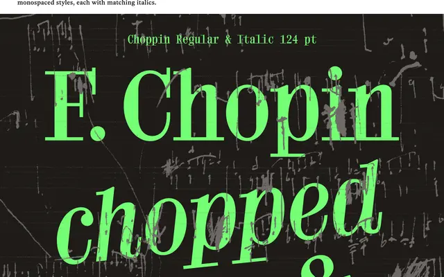 Choppin specimen from Tekio